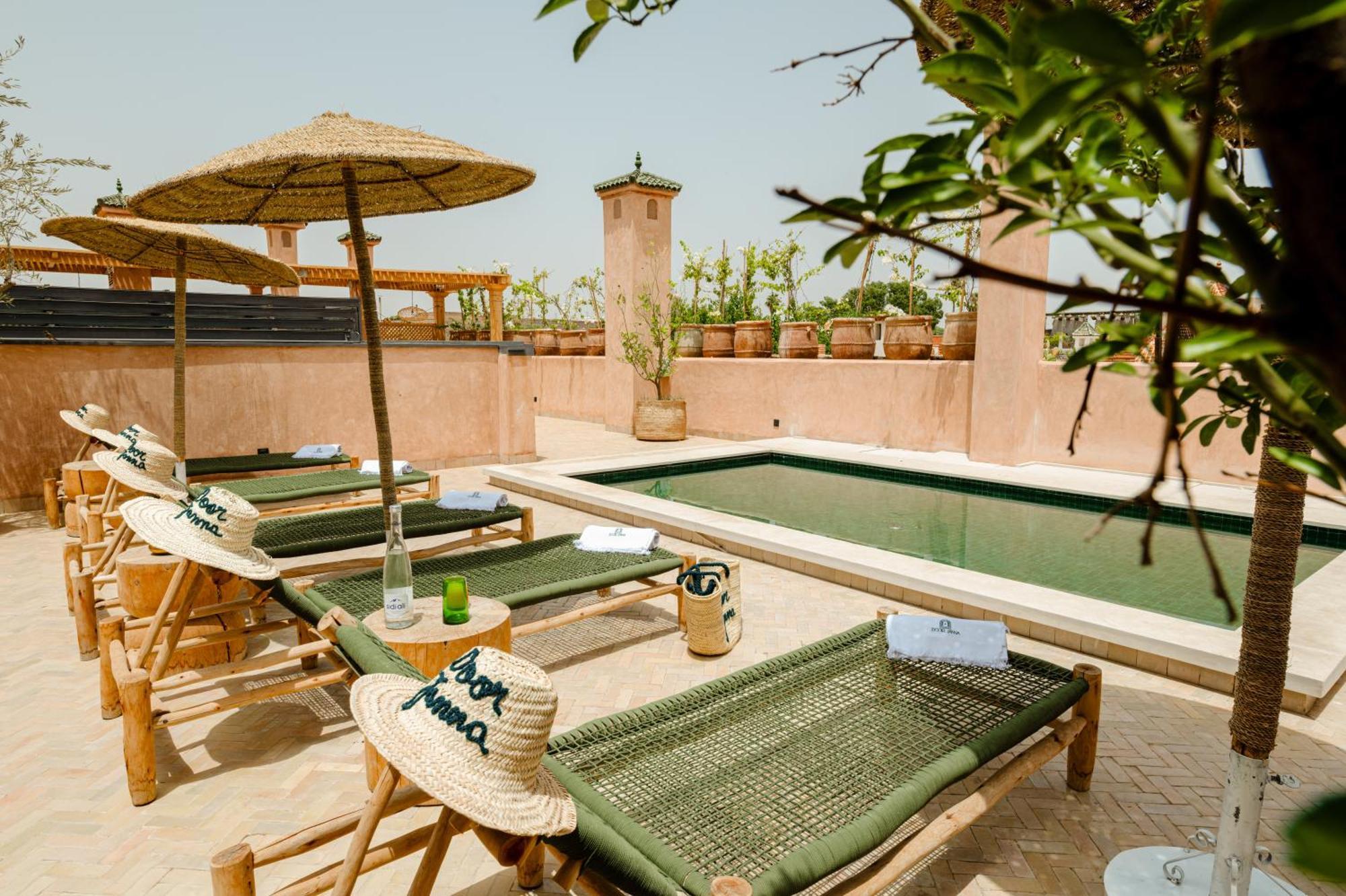 Hotel Door Janna Marrakesch Exterior foto
